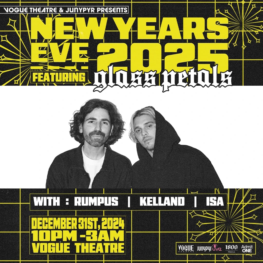 NYE 2025: Featuring Glass Petals