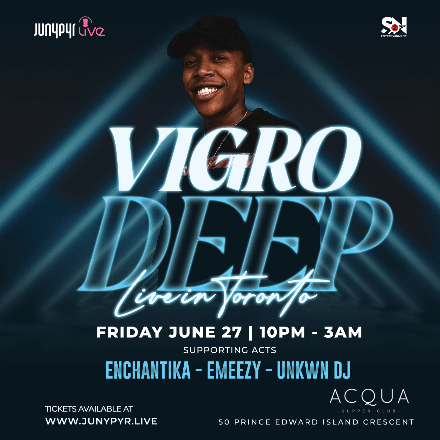 Vigro Deep: Live in Toronto Junypyr Presents
